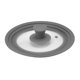 thumbnail image 2 of Tapa de vidrio universal para Tapa para sartén con borde de silicona firme Gris_30cm Sunnimix macetas tapas tapas, 2 of 8