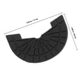 thumbnail image 2 of PAMINGONO 4Ud Protectores De Suela Para Tacón De Bota Negro Con Antidesgaste Y Agarre Fino, 2 of 6