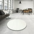 thumbnail image 3 of Ahgly Company Indoor Rectangle Contemporary Pearl White Beige Solid Area Rugs, 7' x 9', 3 of 6
