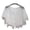 White, variant on Solid Color Shawl Women Shawl Women Prom Shawl Beaded Sequin Decor See through Thin Shoulder Lightweight Wedding