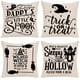 thumbnail image 1 of 4 Piezas Funda De Almohada De Halloween, Funda De Almohada, Funda De Almohada De Lino De Halloween Feliz Halloween Funda De Cojín para Sofá Cama Decoración A (17., 1 of 3
