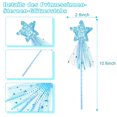 thumbnail image 4 of Guardurnaity Glitter Magic Wand Star Varitas decorativas Disfraz Halloween Cosplay Party Sticks Accesorio para rendimiento en interiores y Disfraces de disfraces, 4 of 6