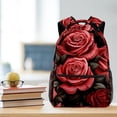 thumbnail image 5 of Roses Backpack Lightweight Bookbag Travel Rucksack Laptop Daypack for Women Men, 5 of 6