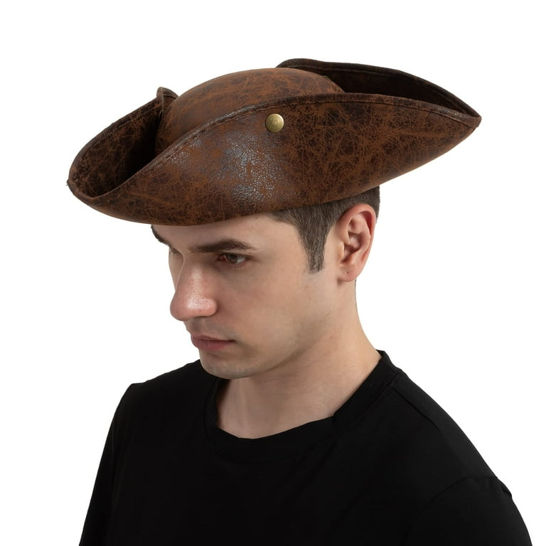 Pirate Set With Hook Adult Brown Pirate Set With Hook Adult Brown