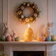 thumbnail image 6 of AZXY Easter Decorations, Orange Polka Dot Egg-Shaped Candle, Spring Tabletop Ornament for Home Kitchen Garden Party Supplies Indoor Outdoor Room Decor, 6 of 7