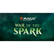 Magic: The Gathering War of the Spark Bundle- 10 Booster Packs | 10 Planeswalker Trading Cards | 1 Spindown Life Counter