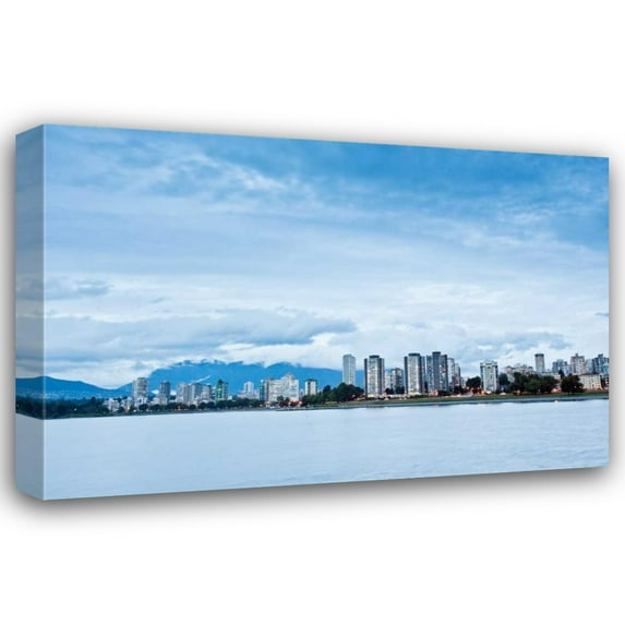 Bob Stefko 32x23 Gallery Wrapped Canvas Wall Art Titled - False Creek III