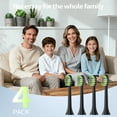 thumbnail image 2 of OasiSmile Replacement Toothbrush Heads, Compatible with Electric Toothbrush Y05 & Y06  Models, 2 of 4