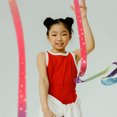 thumbnail image 4 of OUNONA 2Pcs Kids Dancing Ribbons Multi Gradient Colors Decorative Christmas Programs, 4 of 8