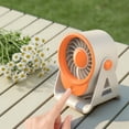 thumbnail image 7 of Plug In Desktop Mini Fan, Adjustable Speeds Tabletop Air Blower, Corded Compact Quiet Desk Fan for Bedroom Office Living Room Home Indoor, 7 of 7