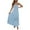Blue, variant on Cathalem Women's 2024 Summer Casual Dresses Short Sleeve Ribbed Teacher Church Modest Casual Business Work Outfits Midi Dress,Light Blue L