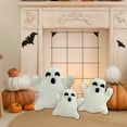 thumbnail image 5 of Ghost Throw Pillow - Halloween Ghost-Shaped Decorative Pillow, Soft Plush Spooky Cushion for Sofa, Bed, Outdoor Home Decor, and Anthropology Home Decor, 5 of 6