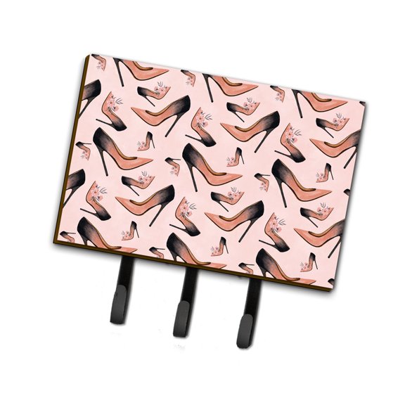 Watercolor Fashion Diva Shoes Leash or Key Holder