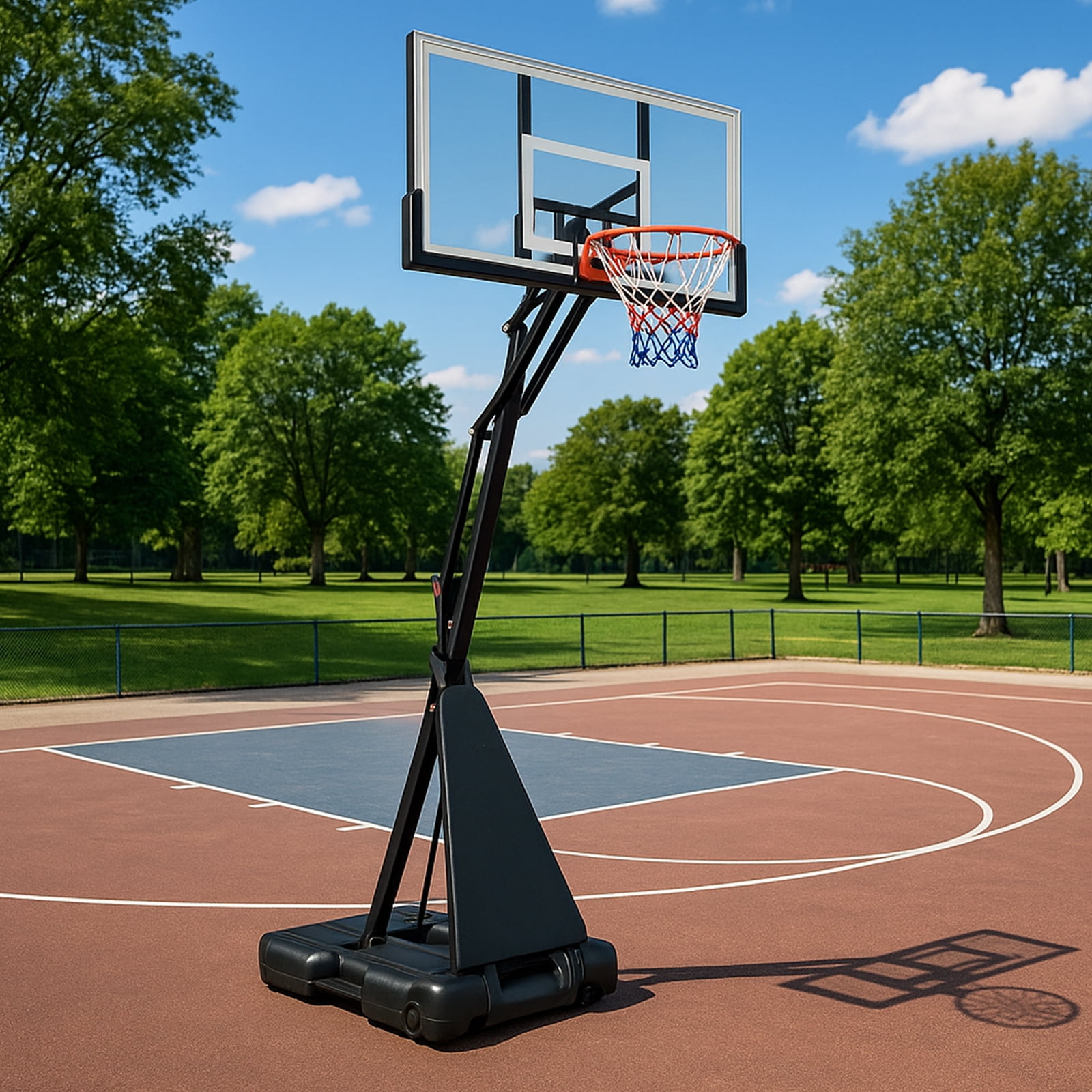 Vebreda 60 in. Portable Basketball Hoop System