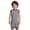 Navy Blue, variant on Adaptive Clothing for Kids Boys Special Needs Anti-strip Autism Romper Zip Back Button Crotch Jumpsuit Coffee 4