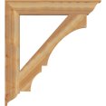 thumbnail image 3 of Ekena Millwork 6"W x 40"D x 44"H Balboa Traditional Rough Sawn Bracket, Western Red Cedar, 3 of 4