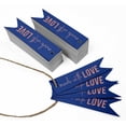 thumbnail image 3 of Inkdotpot Rose Gold Foil Paper Hang Tags Made With Love Text Favor Tags 50 Pieces, 3 of 6