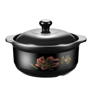 Stew Pot Ceramic Stockpot, Ceramic Cooking Pot, Chinese Casserole Thickened  Cooking Pot with Lid Chinese Stock Pot Large Soup Stock Pot