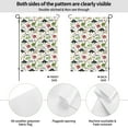 thumbnail image 2 of Wukai Cute Dinosaurs Garden Flags Double Sided Welcome Garden Yard House Flags Outside Outdoor House (Only Flag), 2 of 8