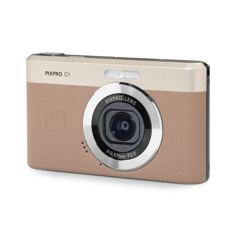 Kodak PIXPRO C1 Digital Camera, 13MP, 4X Optical Zoom, 26mm Wide