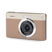 Kodak PIXPRO C1 Digital Camera with 180 Degree Flip Screen - 4X Optical Zoom - 13MP Sensor - Compact Point and Shoot Camera - 1080P Full HD Video for Travel and Vlogging (Brown Color)