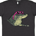 thumbnail image 4 of Inktastic Sunny Gator in Pink Sunglasses T-Shirt, 4 of 5