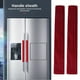 thumbnail image 5 of Guantes Protectores Bewildely Cubierta de Manija Refrigerador Vino Rojo, 5 of 6