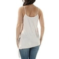 thumbnail image 2 of BAR III $35 Womens Scoop Neck Spaghetti Strap Ivory Casual Top Regular XXL B+B, 2 of 2