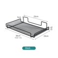 thumbnail image 2 of Dsseng Router Shelf Hole-Free Storage Box Tv Set-Top Box Shelf Wifi Bracket Wall-Mounted Adhesive, 2 of 6