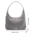 thumbnail image 2 of Damas Faux Fur Bag Show Plush Tople Bold, 2 of 9