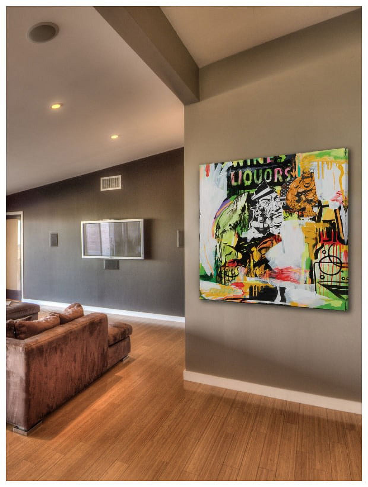 Marmont Hill "Wines X Liquors" Print on Canvas