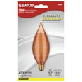 thumbnail image 2 of Satco 25 Watt C11 Incandescent - Spun Amber - 4000 Average rated hours, 2 of 3