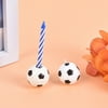 AOWA Soccer Football Candles For Birthday Party Wedding Garden Decoration Party Cake