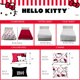 thumbnail image 5 of Juego de sábanas Franco Collectibles Hello Kitty Polka Dot Queen, 5 of 7