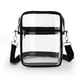 thumbnail image 5 of Xihbxyly Bolsa de Pecho Transparente de Pvc, Diseño Moderno y Transparente, Gran Capacidad, Correa Ajustable y Cómoda, Apta para Estadios, Ideal para Viajes Informales, Unisex, Tamaño 23 X 18 X 7 Cm., 5 of 7