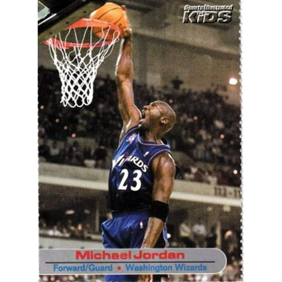 Michael Jordan Washington Wizards 2002 Sports Illustrated for Kids card