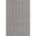 thumbnail image 1 of Momeni HOUNDHOU-CCHR86B6 Houndstooth Broadloom Area Rug, Charcoal - 8 ft. 6 in. x 11 ft. 6 in., 1 of 1