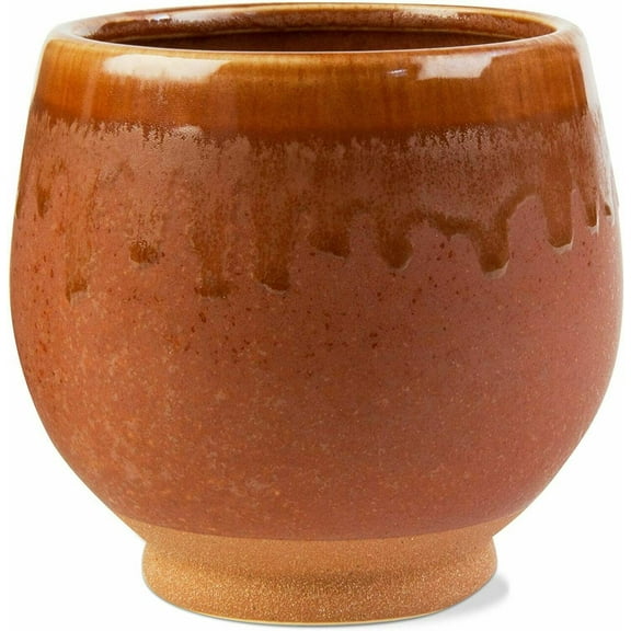 TAG Glaze Drip Planter, Small