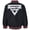 Black Red Stripe, variant on Monster Jam Toddler Boys' Zip-Up Bomber Jacket Black Red Stripe