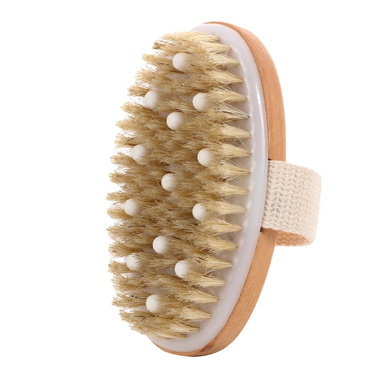 Tianlu Dry Brush, Pack Dry Brushing Body Brush with Soft and Stiff