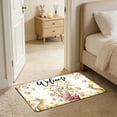 thumbnail image 6 of Colorful Egg Bunny Flower Easter Doormat, Home Decor Rug Door Mat Floor Mat for Indoor Outdoor (16x24 in), 6 of 6