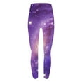 thumbnail image 7 of BLTIBY Leggings for Women High Waist Tummy Control Yoga Pants Star Printed Workout Soft Fashion Casual Trousers Multicolor 5 L, 7 of 7