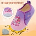 thumbnail image 5 of L-RUN Toddler Slippers Fuzzy Kids Slippers Warm House Shoes for Boys Girls, 5 of 6
