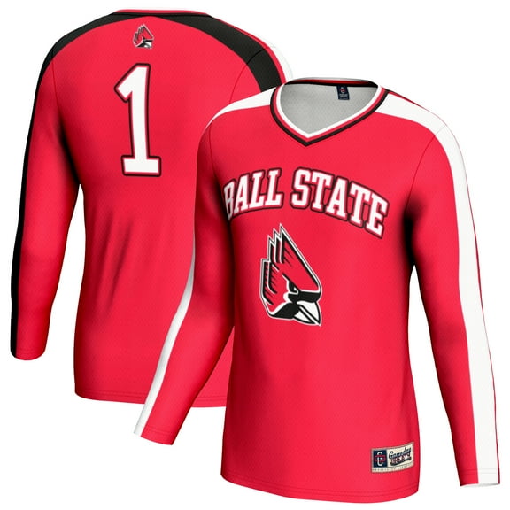 Youth GameDay Greats Cardinal Ball State Cardinals #1 Lightweight Volleyball Fashion Jersey