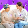 thumbnail image 4 of Aellinatey Hope Ribbon Brooch Pins Pink Ribbon Pins Breast Cancers Awareness Lapel Pins, 4 of 21