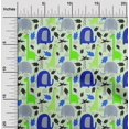 thumbnail image 2 of oneOone Rayon Green Fabric Animal Skin Sewing Craft Project Fabric Prints by Yard 56 Inche Wide-7685, 2 of 4
