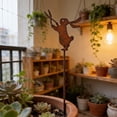 thumbnail image 6 of Rusted Metal Bunny Garden Stakes - Whimsical Outdoor Decor for Easter & Spring Gardening, 6 of 6