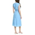 thumbnail image 2 of Derek Lam 10 Crosby womens  Arabella Midi Dress, 8, Blue, 2 of 3