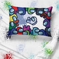 thumbnail image 4 of Among Us Space Splatter Queen Sheet Set, Kids Bedding, 100% Microfiber, 4 of 5