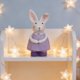 thumbnail image 5 of CaiYueKe Easter Bunny Figurine Resin Home Decor Tabletop Shelf Statue Spring Holiday Decoration Gift for Party Favors Centerpiece Cute Rabbit Ornament, 5 of 7